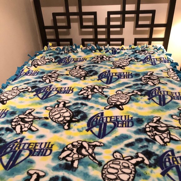 Other - Homemade Grateful Dead Tie-dye Terrapin Fleece Blanket